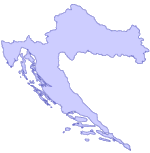 Croazia cartina
