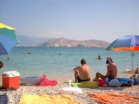 Baska spiaggia